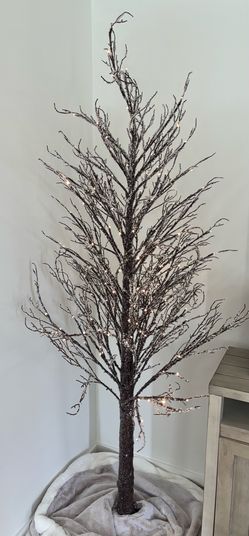 Light up birch tree
