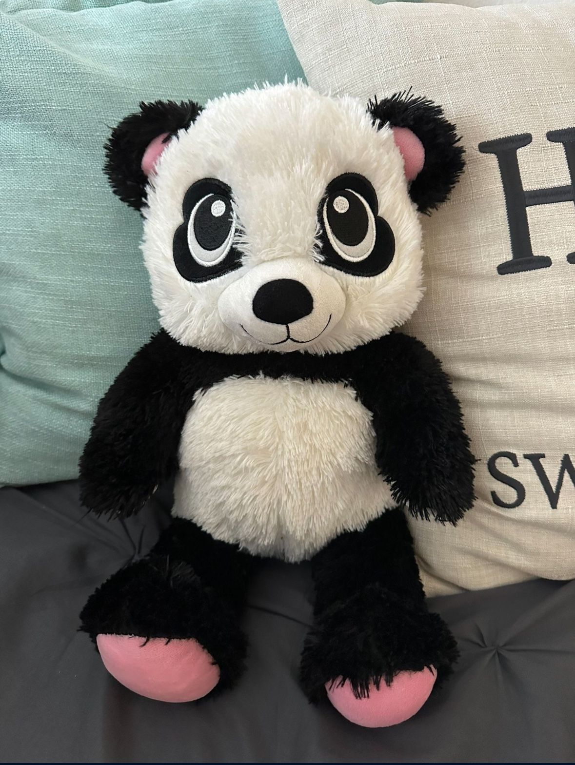 Build A Bear Panda Plush Stuffed Animal 