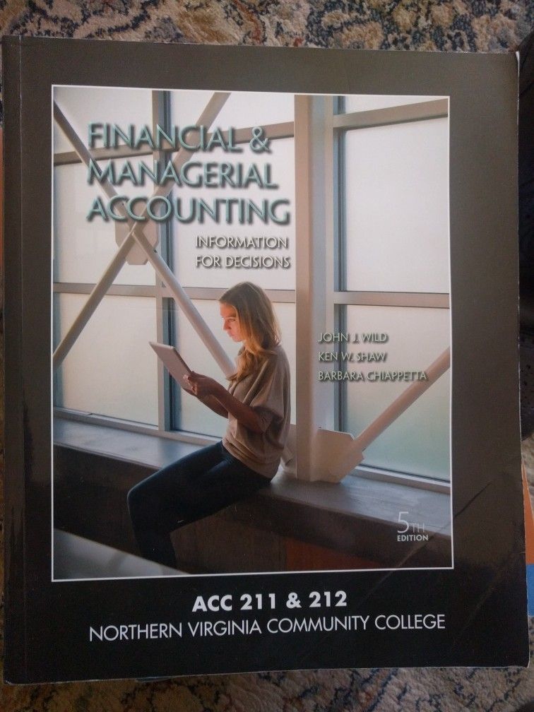 Financial and Managerial Accounting Textbook
