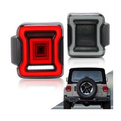 VLAND Smoked LED taillights Jeep Wrangler JL