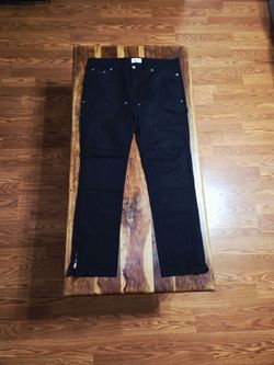 Mintcrew Los Angeles Black Carpenter Jeans - Size 34W X 30