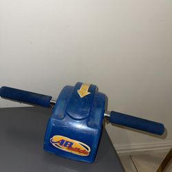 The Original Ab Slide Abdominal Roller Exercise Workout Wheel Vintage Exerciser