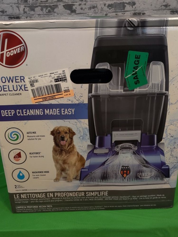 Brand New Factory Sealed Hoover Power Deluxe Vaccum