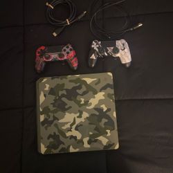 Cutsom Ps4 With Controllers