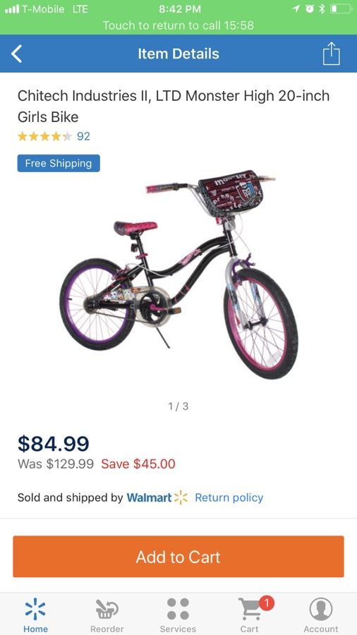 monster high bike