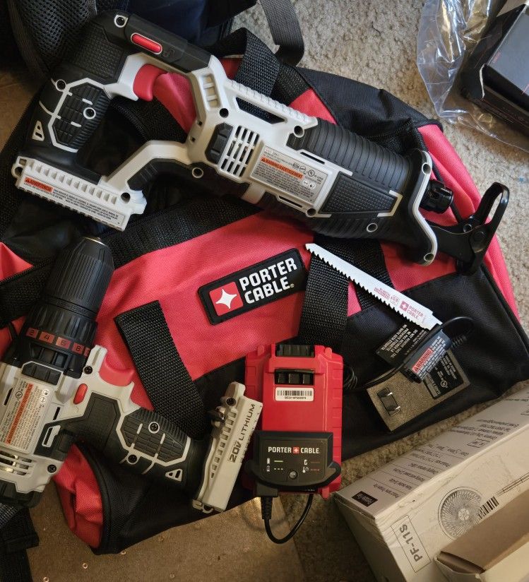 Drill And Reciprocating Saw