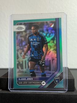Topps Chrome DeJuan Jones MLS Card 063/199