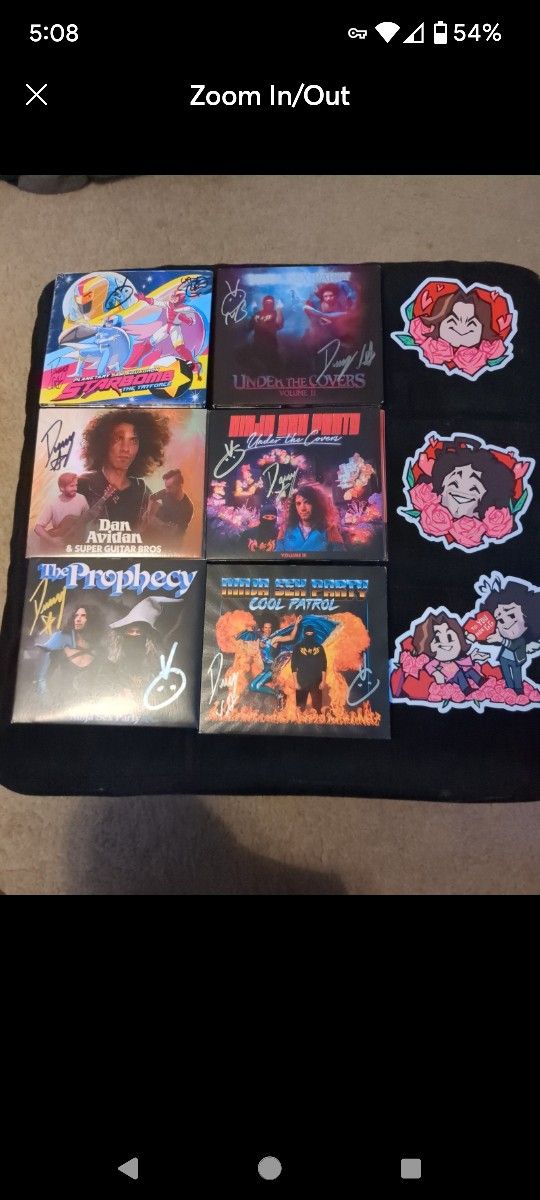 Ninja Sex Party, Starbomb And Dan Avidan *Signed* Albums