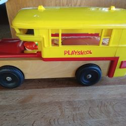 Vintage 1972 Playskool Truck Camper