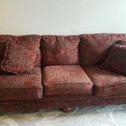Large Comfy Couch And Love Seat