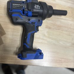 Kobalt XTR 24-volt Variable Speed Brushless 1/2-in Drive Cordless Impact Wrench (Battery Included)