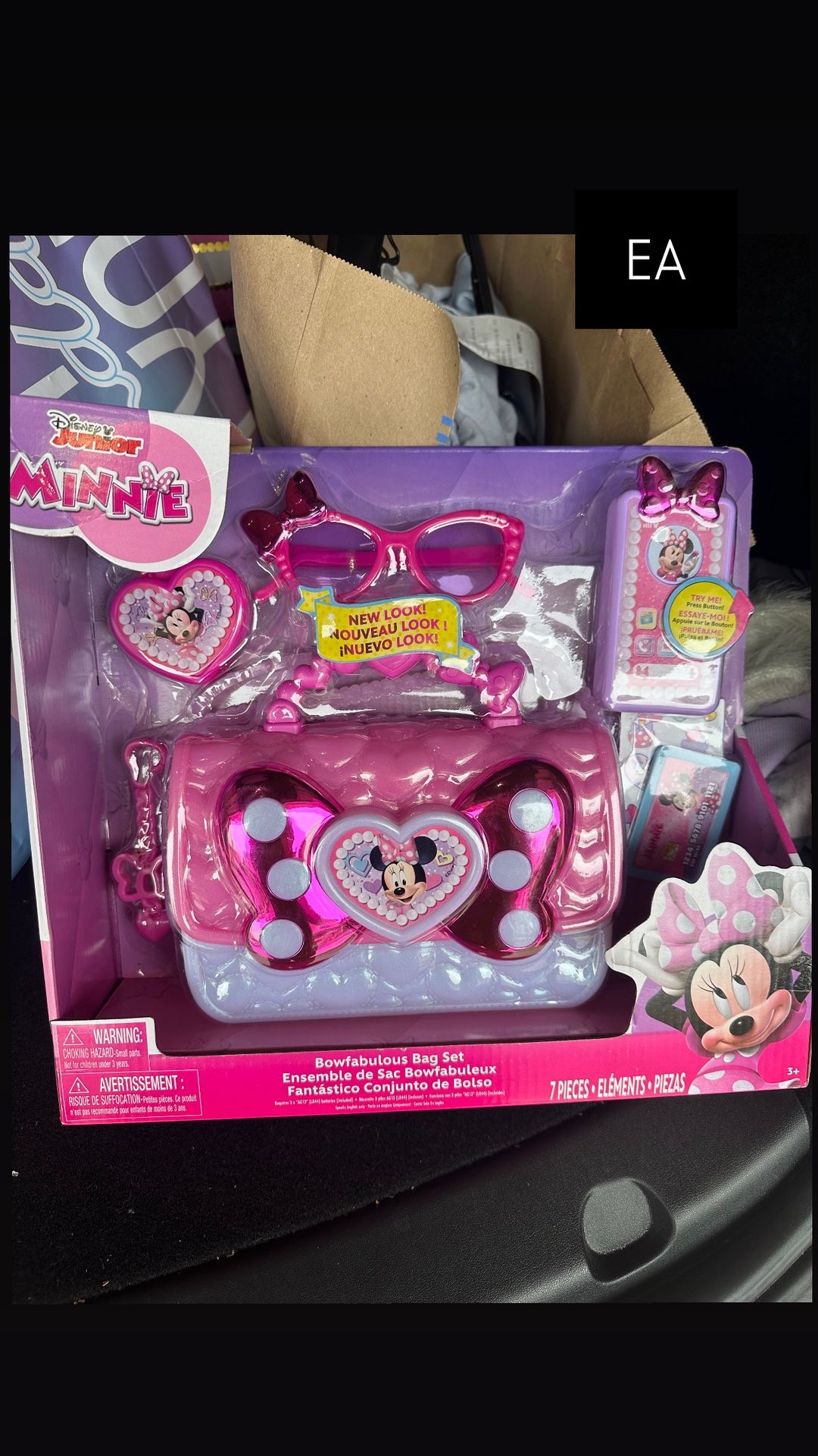 Minnie Mouse Bowfabulous Bag purse toy