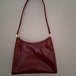 Liz Claiborne Red Elegant Shoulder Bag