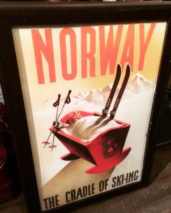Norway wall art very nice 33x25