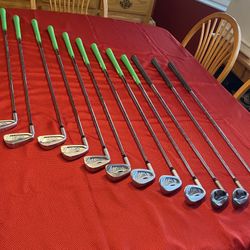 Left-Handed MENS PING Golf Clubs And Bag $500