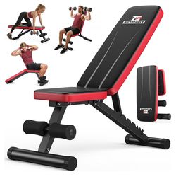 Adjustable Weight Bench – Foldable Home Gym Workout Bench - Brand New (660 lb Capacity)