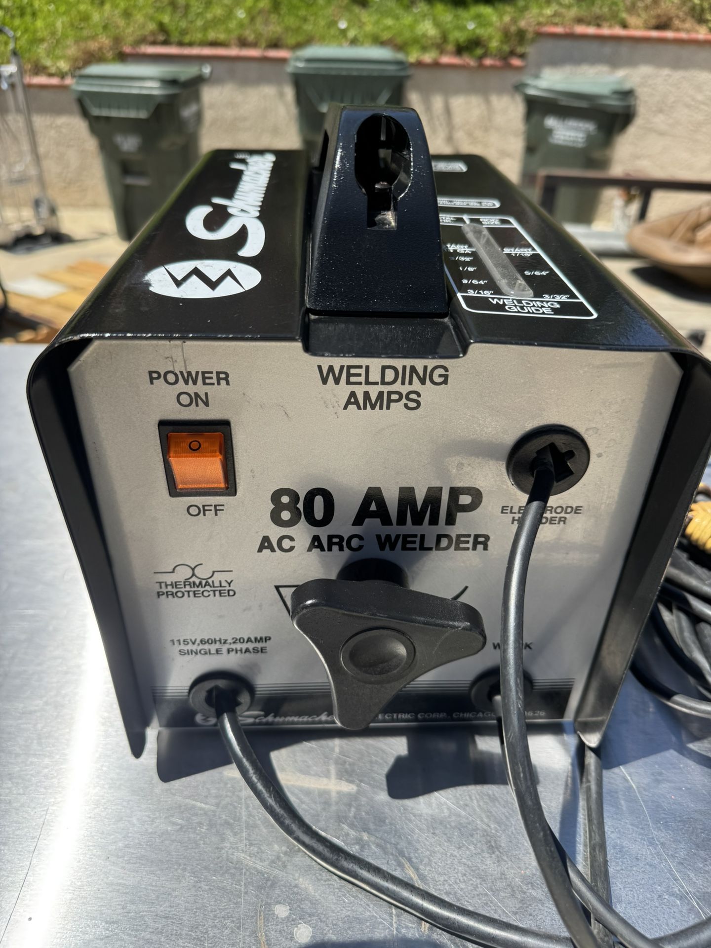 schumacher 80 amp arc welder