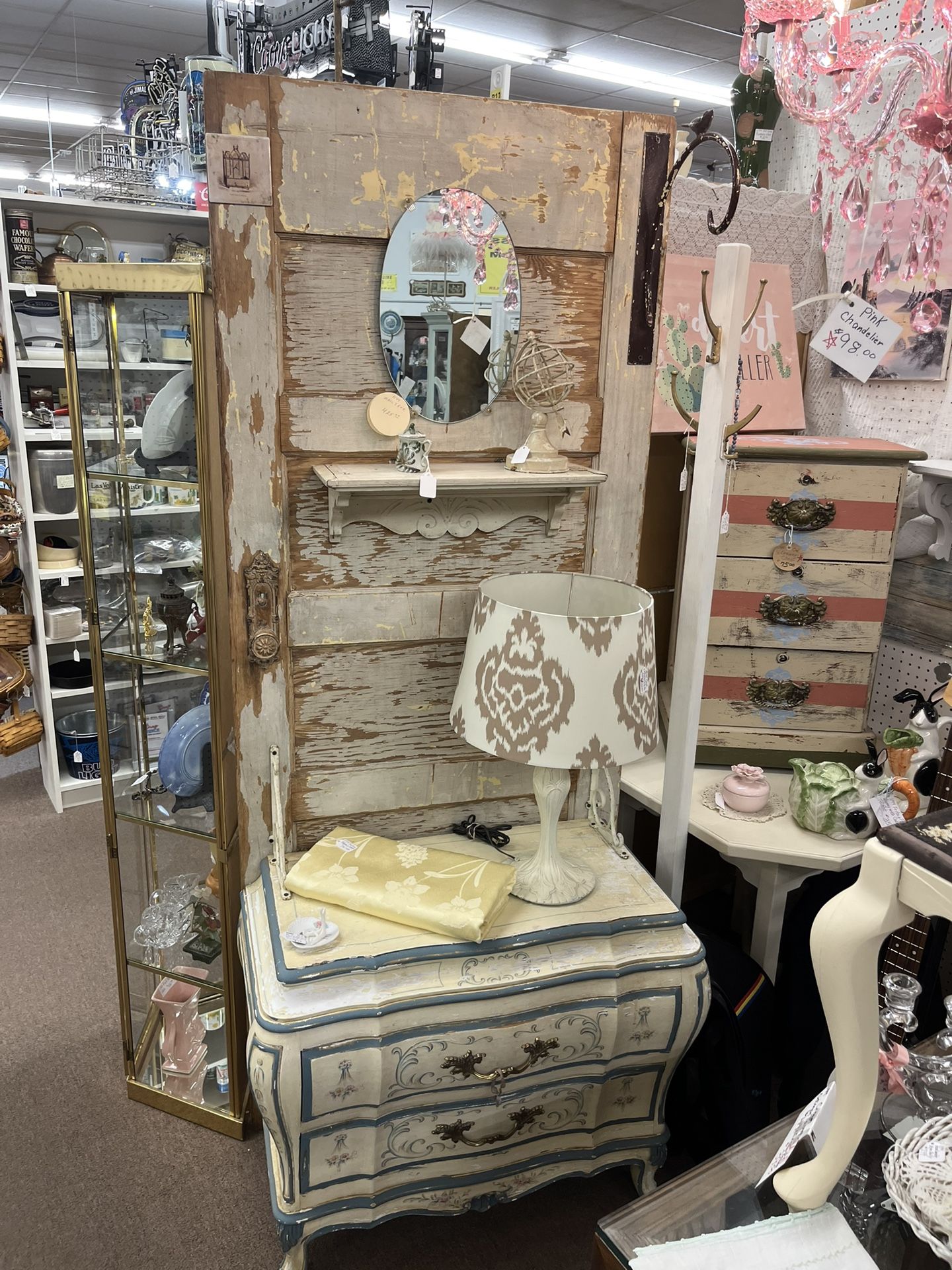 Vintage Repurposed Hall Tree