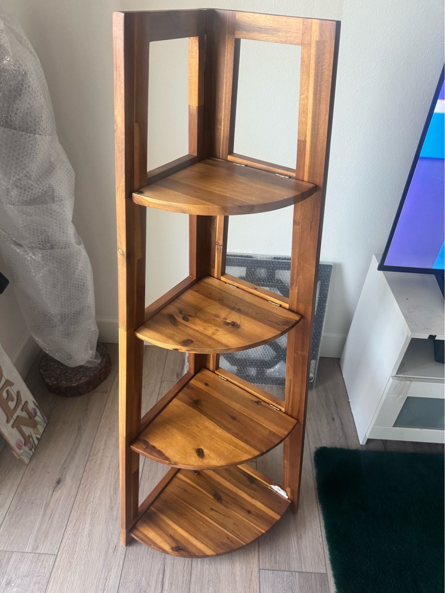 Wood book shelf