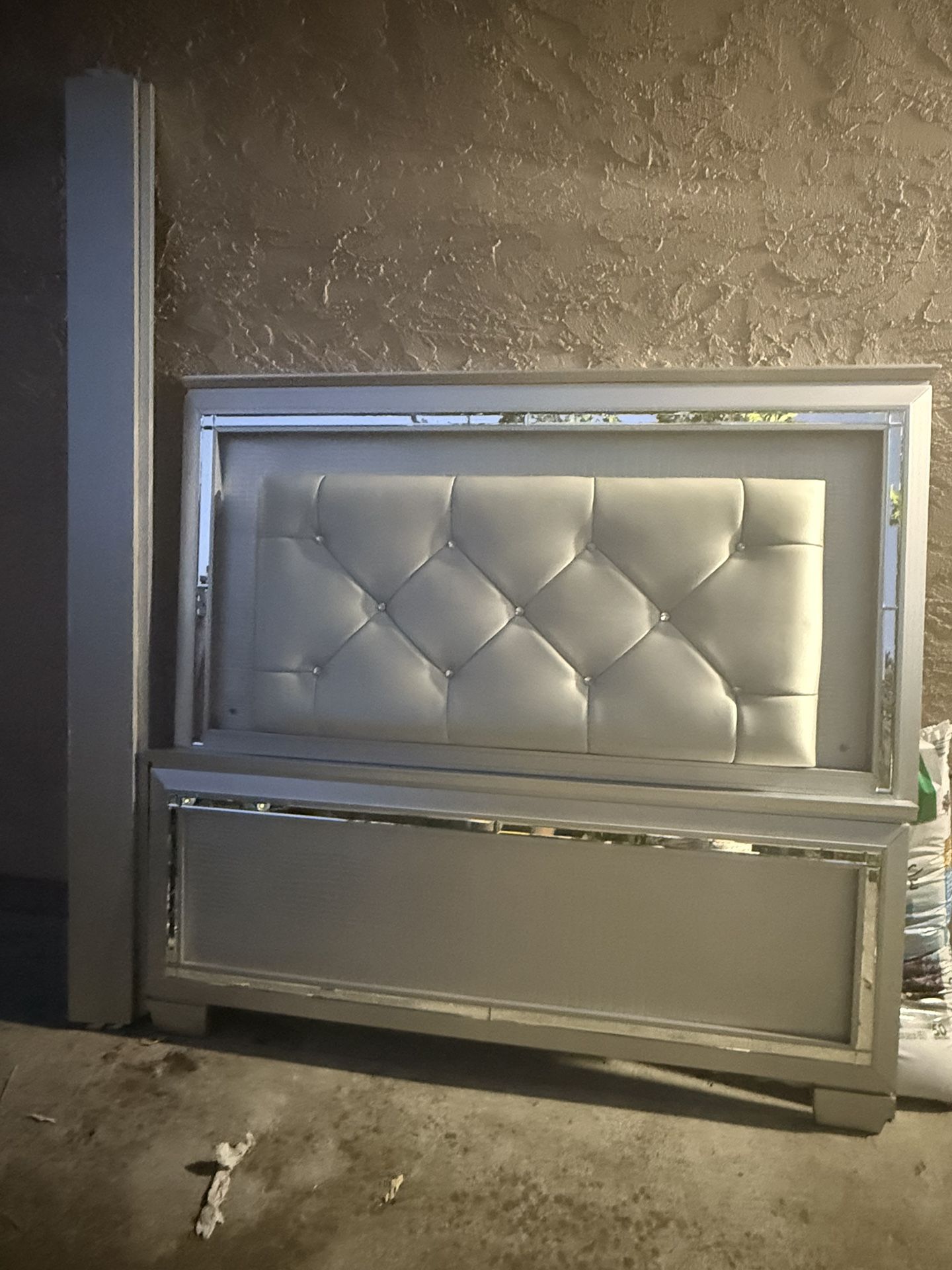 LED Light Bed Frame