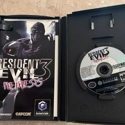 Resident Evil 3 Nemesis Nintendo GameCube 