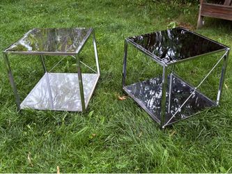 West Elm side tables