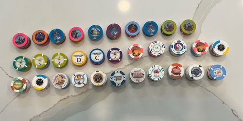 Casino Poker Chip Collection