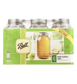 Ball Glass Mason Jars 64oz