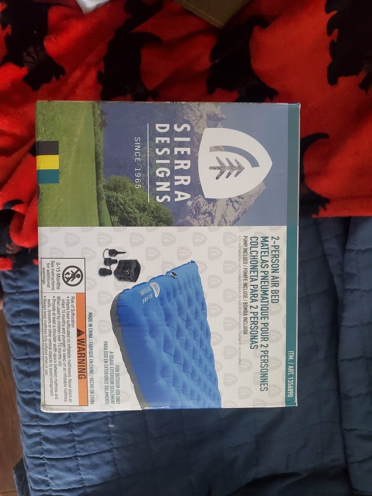 Brand New 2 Person Air Mattress With Pump