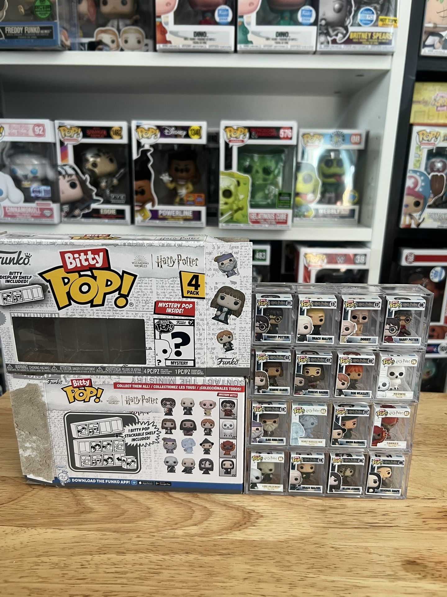 COMPLETE BITTY OG MULTIPACK SET Harry Potter Funko Pops W/ ALL 4 MYSTERY CHASES