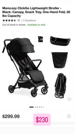 Momcozy ClickGo Lightweight Stroller