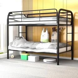 Bunk bed Twin Over Twin With Mattress $299 Only 