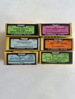 Maze nails handyman assortment