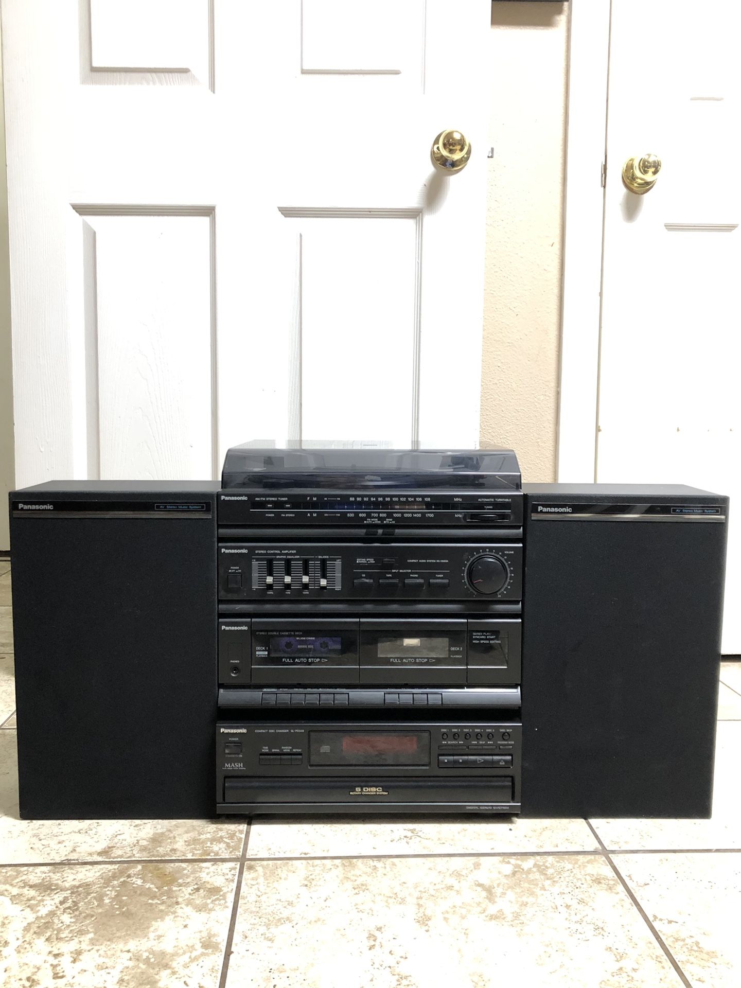 Panasonic Stereo System