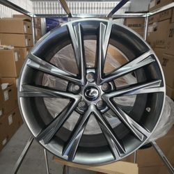 18 Inch Rims Fits Lexus 5x114.3 Gunmetal Set