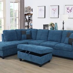 🎈Free Delivery—Brand new sectional sofa couch