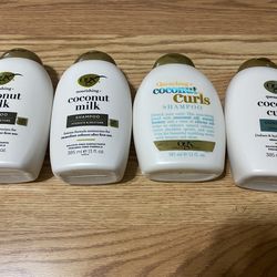 4 OGX Shampoo and Conditioner ($18/set)