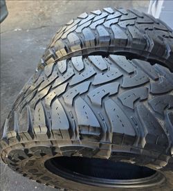 Only 2 used tires Lt37x12.50r20 Toyo MT Open Country  $199.00FIRM PRICE, FIRM PRICE
