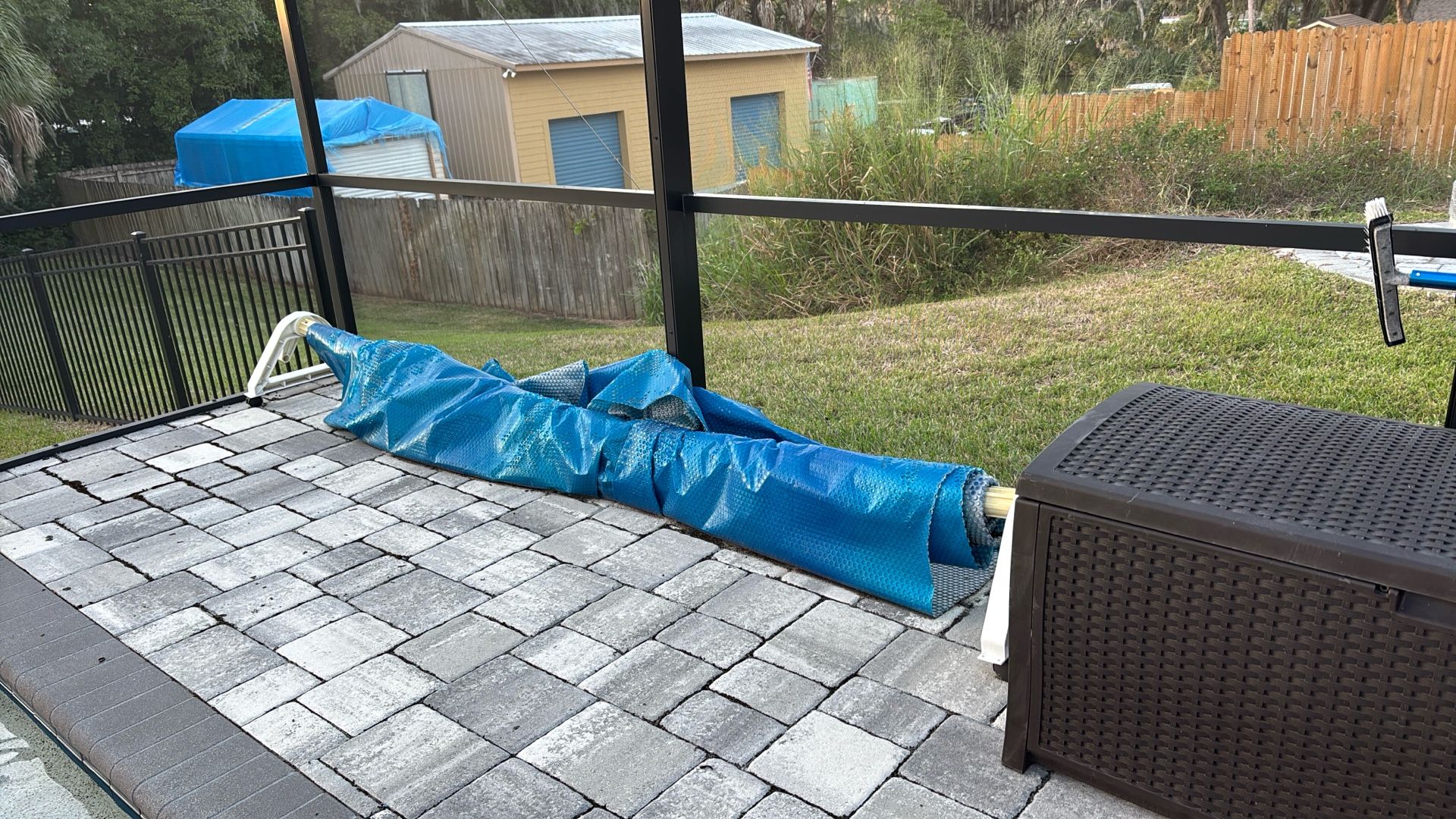 Inground Pool Solar Cover Reel