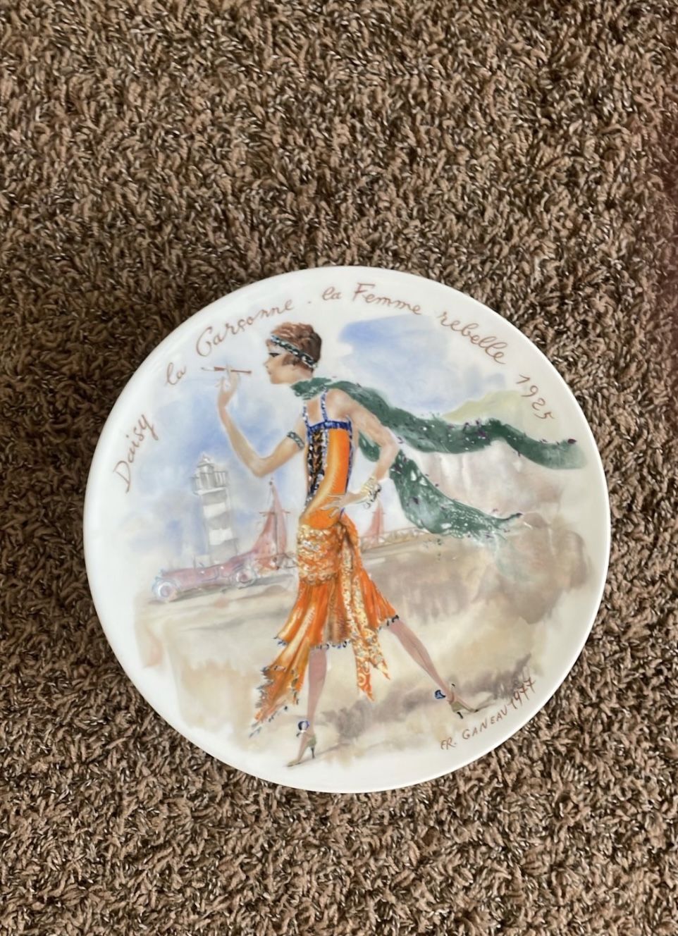 Collectible French Plates
