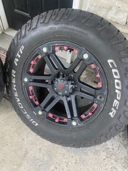 Tuff 18” Rims 6 Lug —Bolt pattern 6x5.5 —6X139.7mm