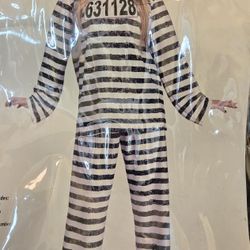 Halloween Costume Jailhouse Prisoner