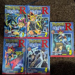 Yu-Gi-Oh Manga Bundle (9 Books) – Yu-Gi-Oh R Complete + ARC-V Vol. 3–6