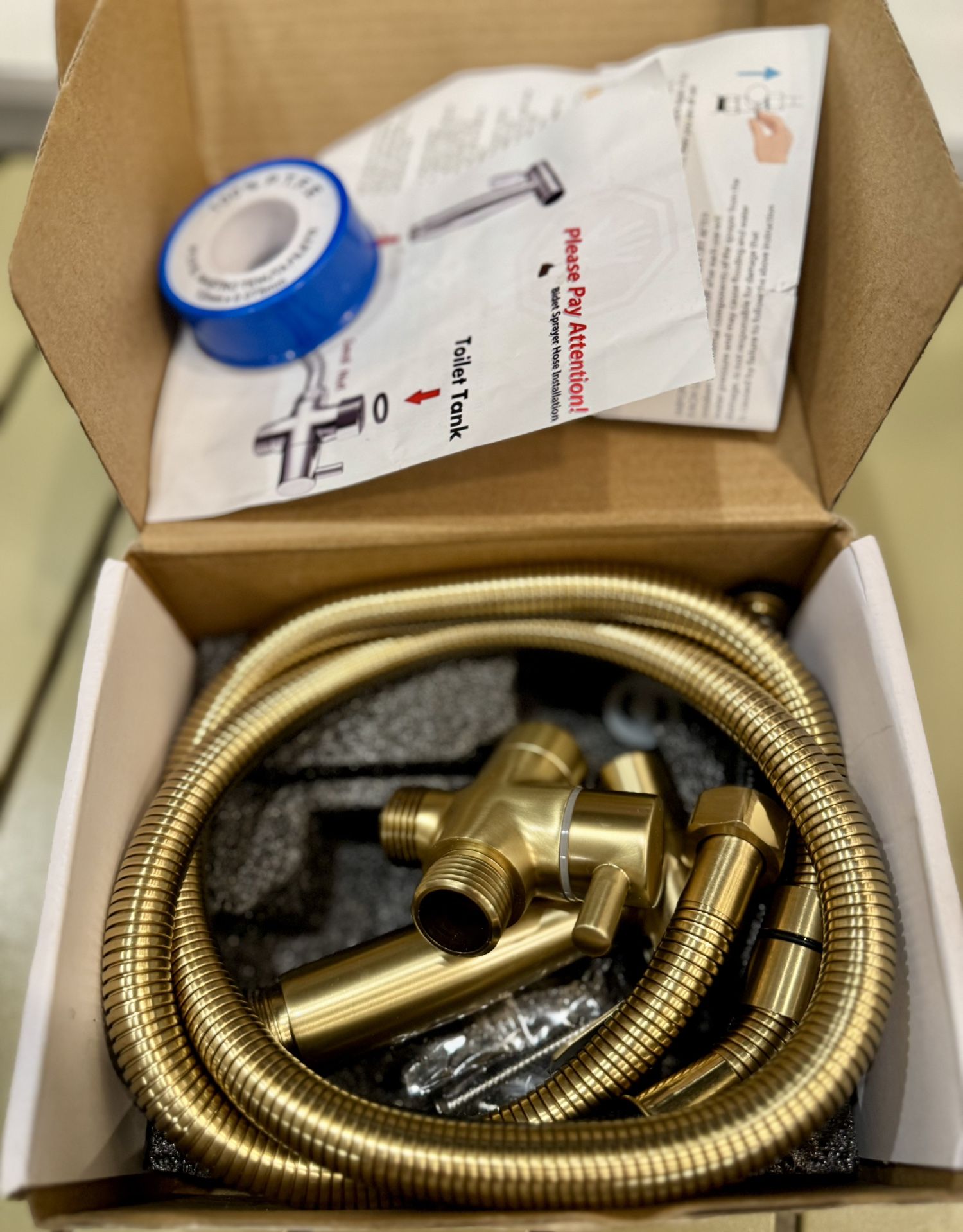 Bidet Hose Attachment