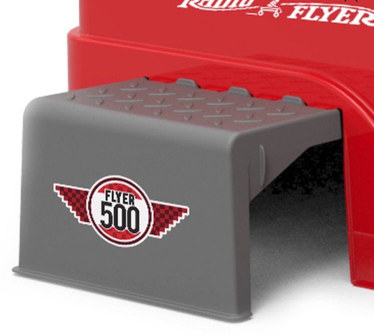 radio flyer 500 ride on with ramp red