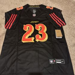 NFL San Francisco 49ers Christian McCaffrey Jersey - Faithful to the City Edition.  Brand new!  Size Medium & Large 