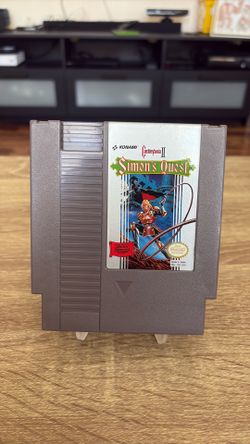 Original Nintendo (NES) Game Castlevania II Simon’s Quest