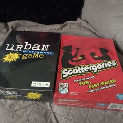 Scattergories And Urban Dictionary Game