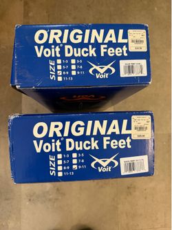 Voit Duck Feet Swim Fins - All Purpose Bodyboarding $ Bodysurfing