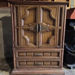 Antique Armoire Chest Of Drawers